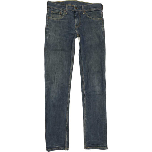 Levi's 511 Men Blue Straight Slim Stretch Jeans W29 L31