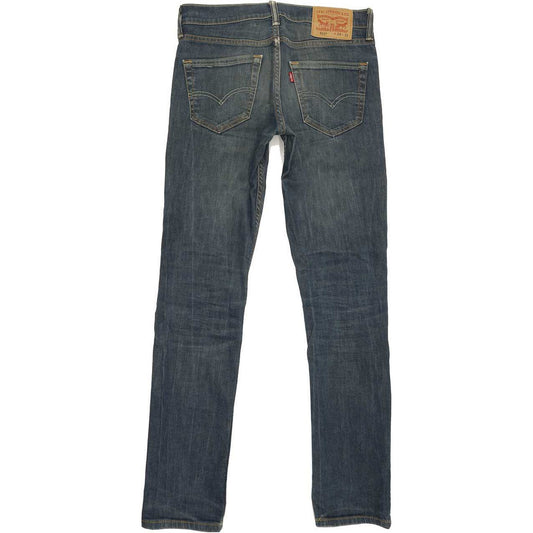 Levi's 511 Men Blue Straight Slim Stretch Jeans W29 L31