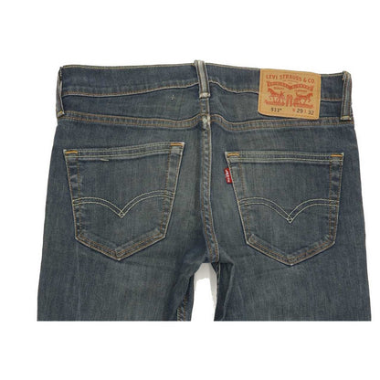 Levi's 511 Men Blue Straight Slim Stretch Jeans W29 L31