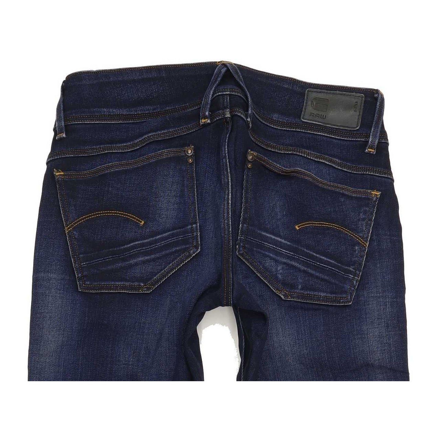 G-Star Lynn Mid Women Blue Skinny Slim Jeans W26 L30