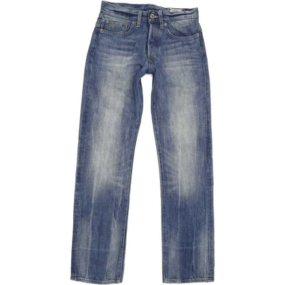 G-Star 3301 Men Blue Straight Regular Jeans W28 L31