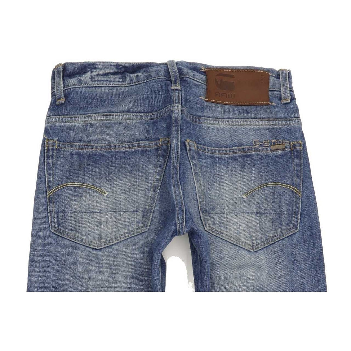 G-Star 3301 Men Blue Straight Regular Jeans W28 L31
