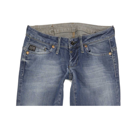 G-Star Midge Women Blue Straight Slim Jeans W27 L31