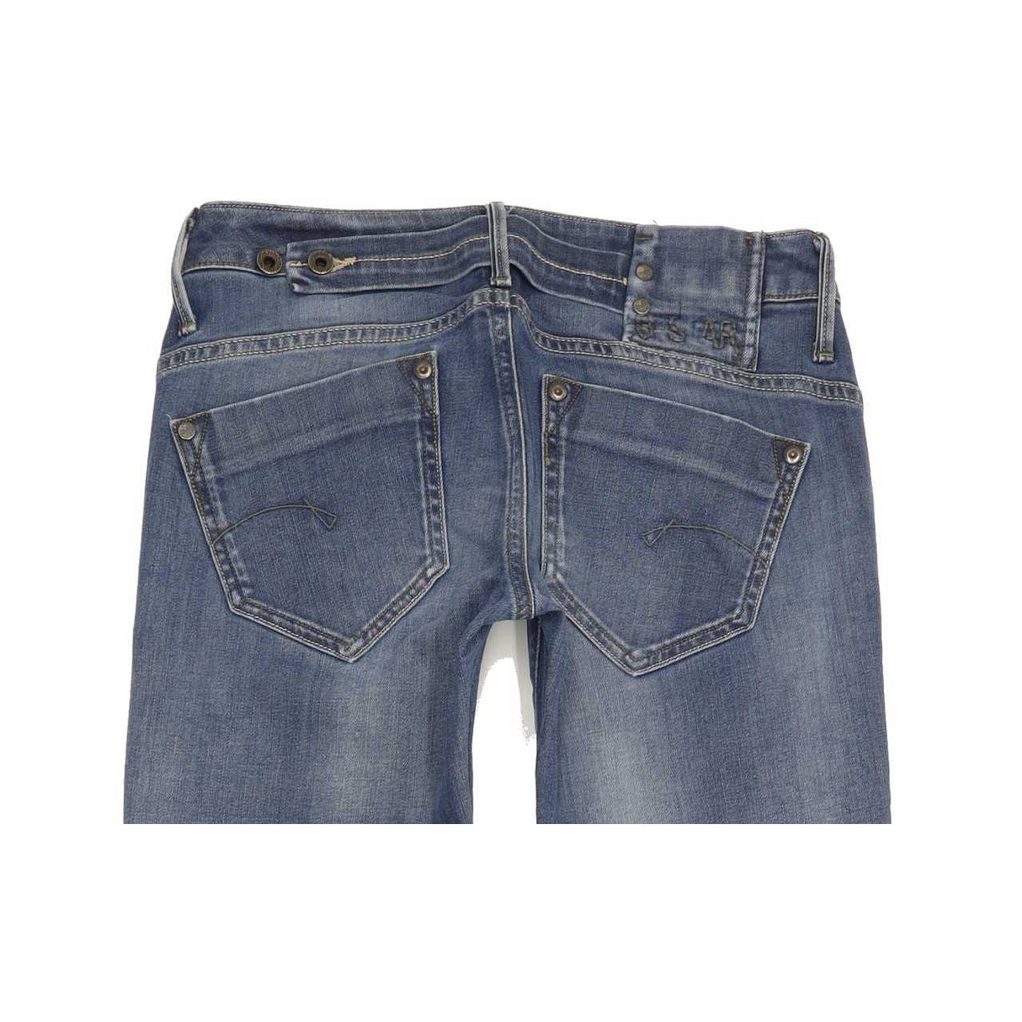 G-Star Midge Women Blue Straight Slim Jeans W27 L31