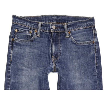 Levi's 511 Men Blue Straight Slim Stretch Jeans W30 L30