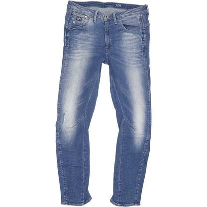 G-Star Arc 3D Women Blue Tapered Loose Stretch Jeans W27 L30