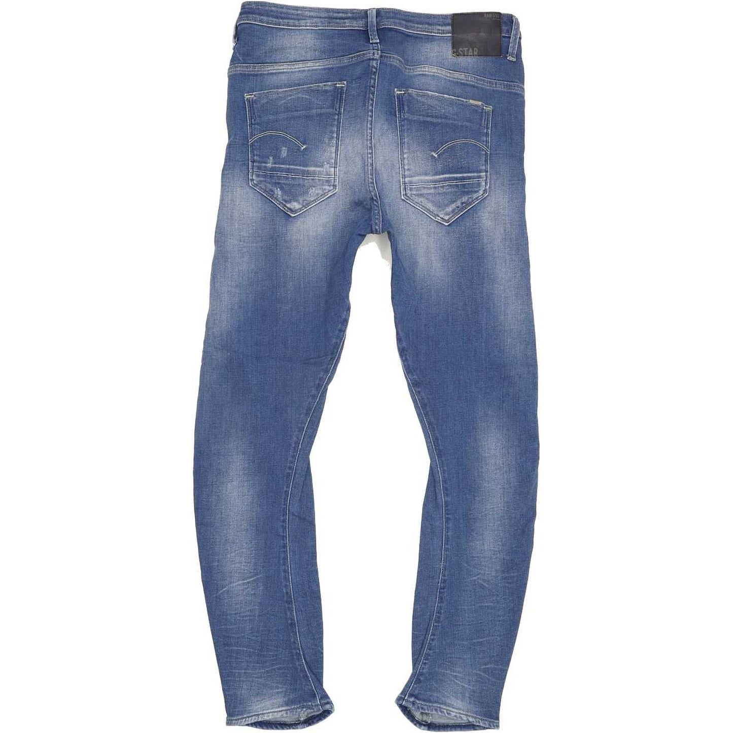 G-Star Arc 3D Women Blue Tapered Loose Stretch Jeans W27 L30