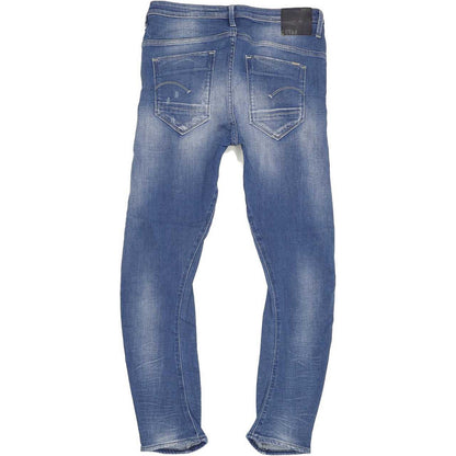 G-Star Arc 3D Women Blue Tapered Loose Stretch Jeans W27 L30