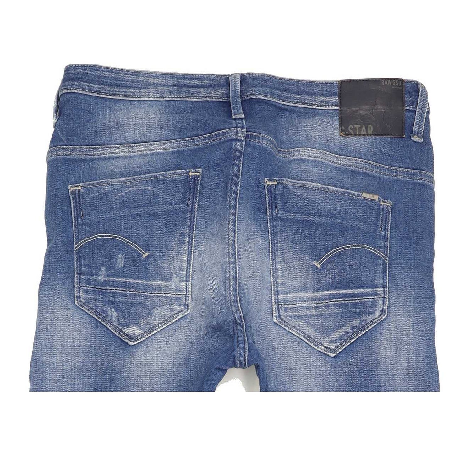 G-Star Arc 3D Women Blue Tapered Loose Stretch Jeans W27 L30