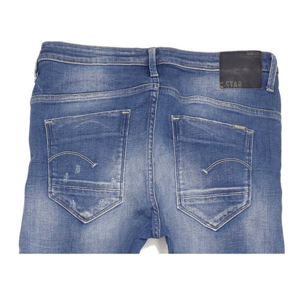 G-Star Arc 3D Women Blue Tapered Loose Stretch Jeans W27 L30