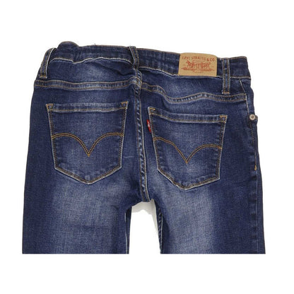 Levi's 711 Kids Blue Skinny Regular Stretch Jeans W26 L32