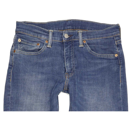 Levi's 511 Men Blue Straight Slim Stretch Jeans W30 L30