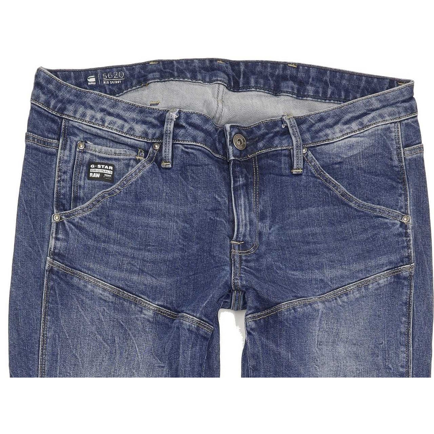 G-Star 5620 Women Blue Skinny Regular Jeans W31 L31