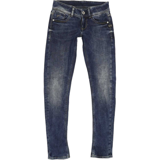 G-Star Lynn Women Blue Skinny Slim Stretch Jeans W28 L31