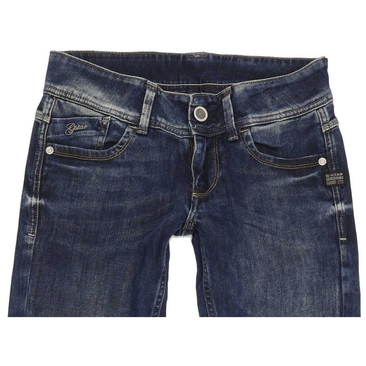 G-Star Lynn Women Blue Skinny Slim Stretch Jeans W28 L31