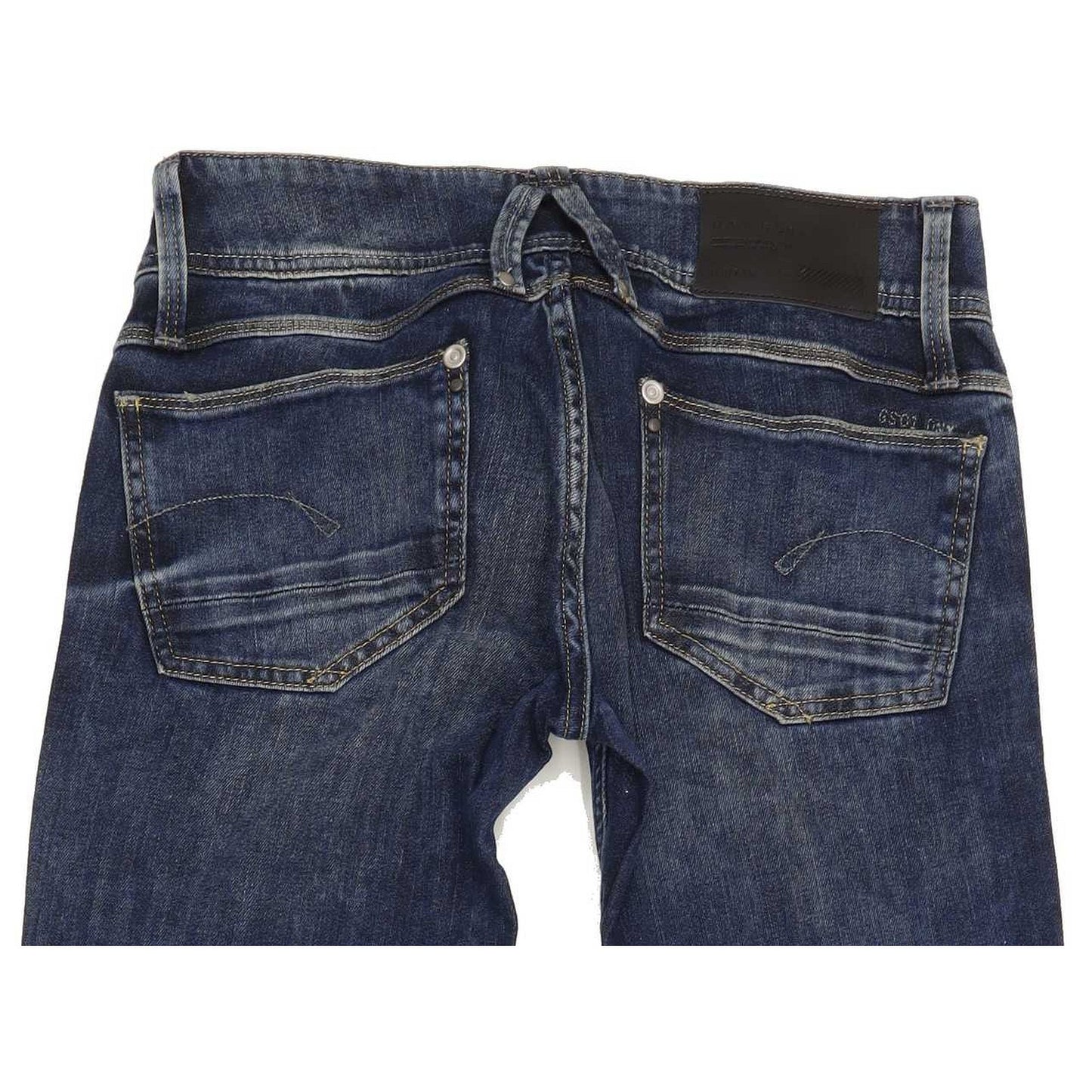 G-Star Lynn Women Blue Skinny Slim Stretch Jeans W28 L31