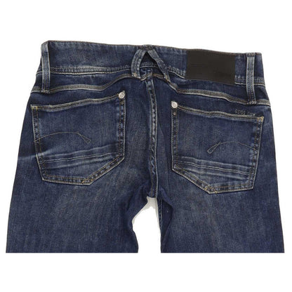 G-Star Lynn Women Blue Skinny Slim Stretch Jeans W28 L31