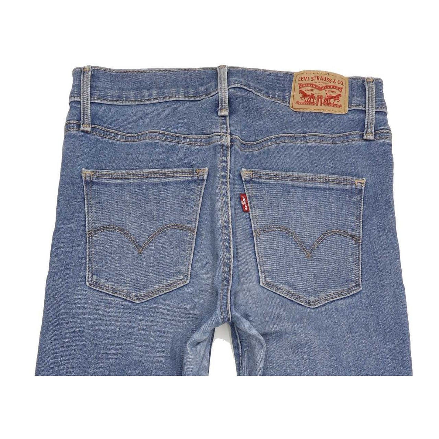 Levi's Slimming Super Women Blue Skinny Regular Jeans W27 L32