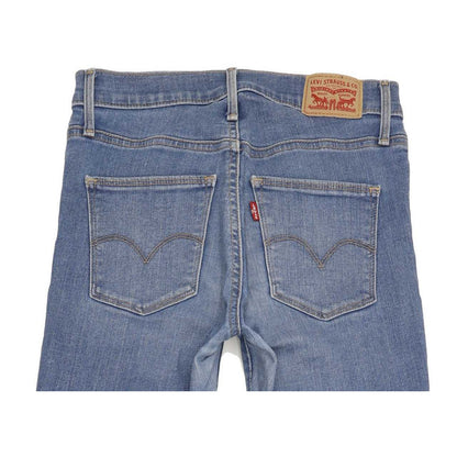 Levi's Slimming Super Women Blue Skinny Regular Jeans W27 L32