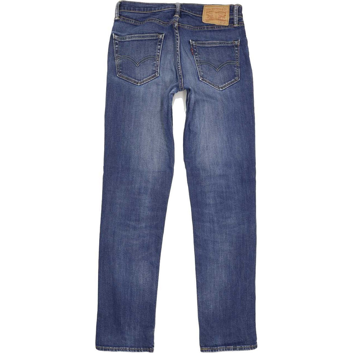 Levi's 511 Men Blue Straight Slim Stretch Jeans W30 L32