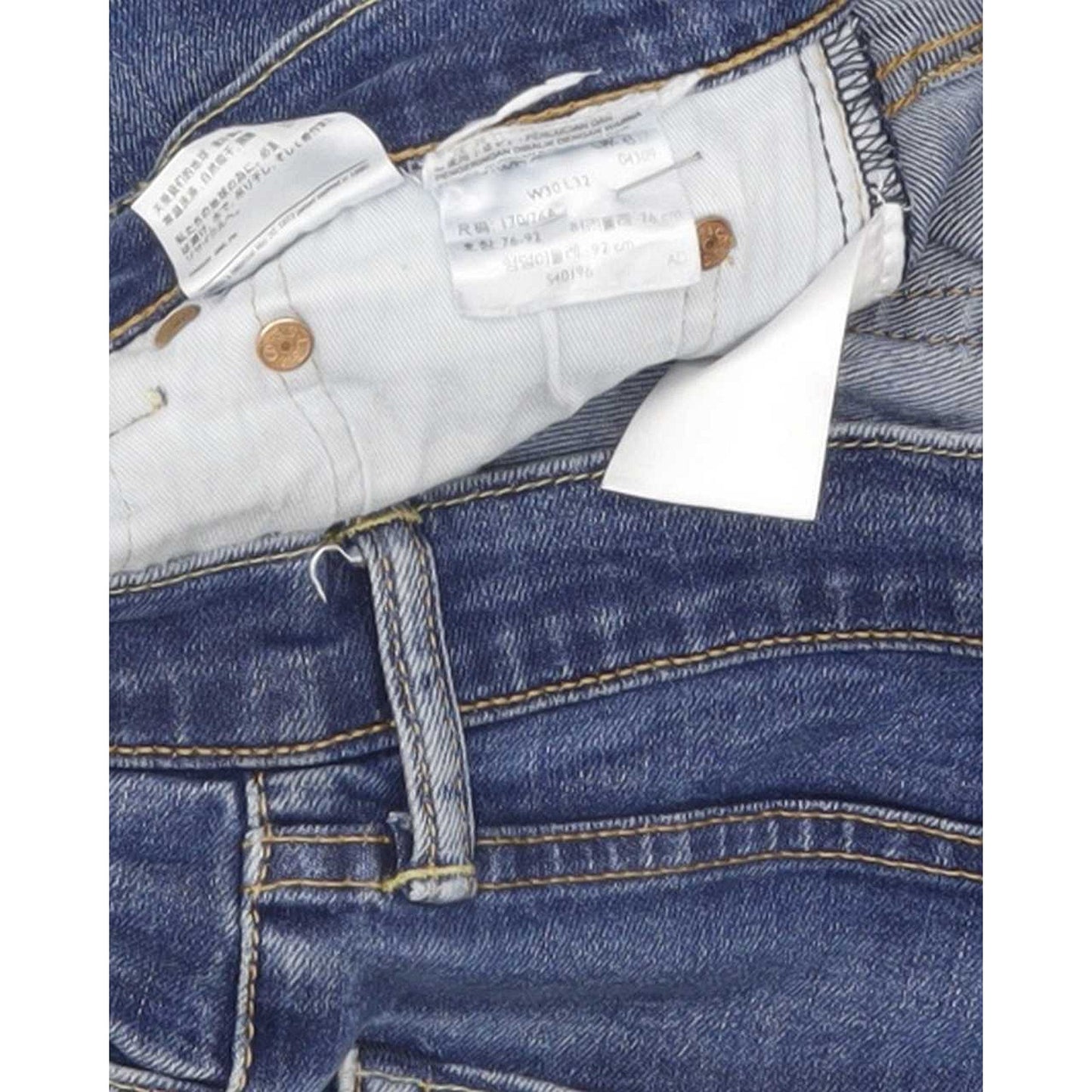 Levi's 511 Men Blue Straight Slim Stretch Jeans W30 L32