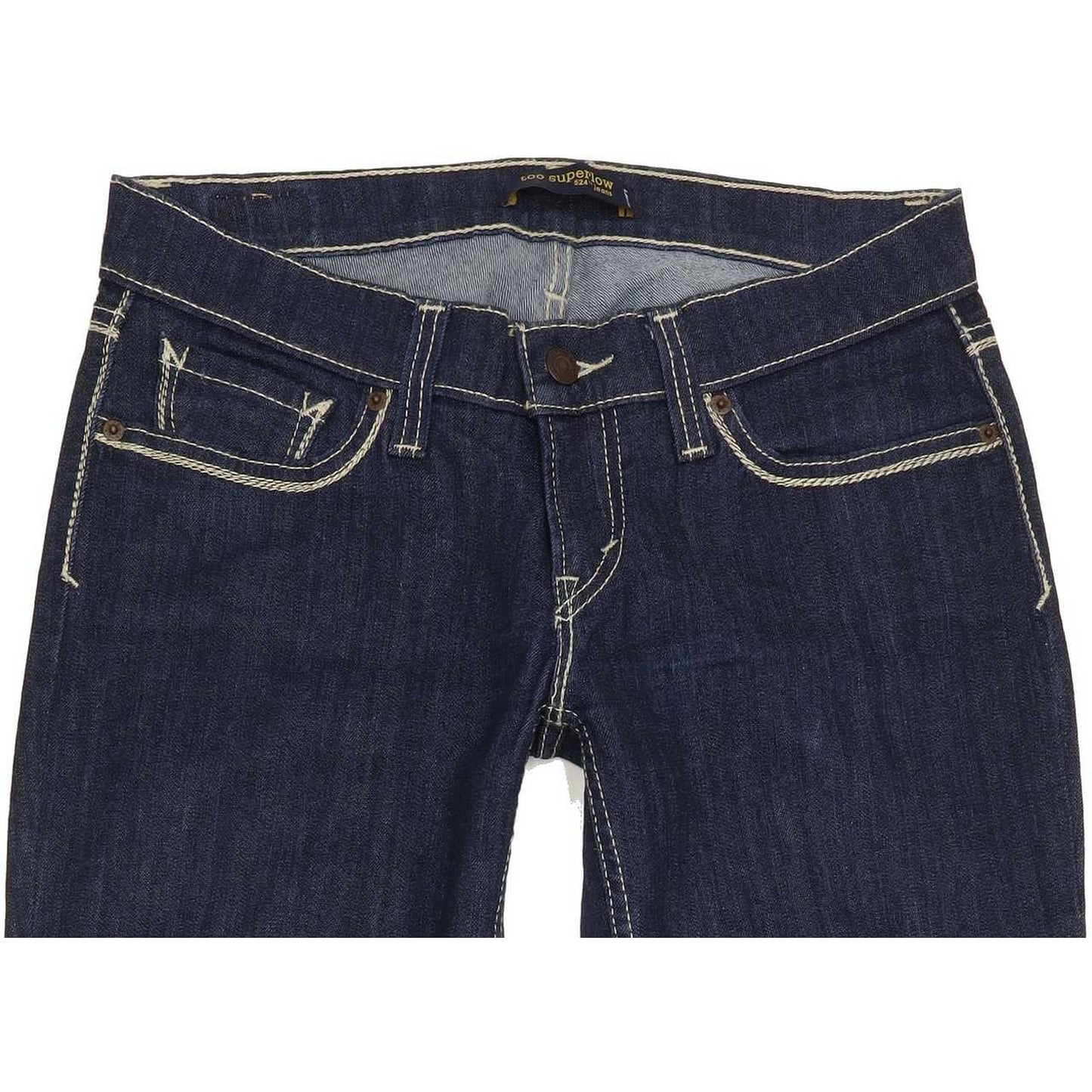 Levi's 524 Men Blue Tapered Slim Stretch Jeans W30 L31