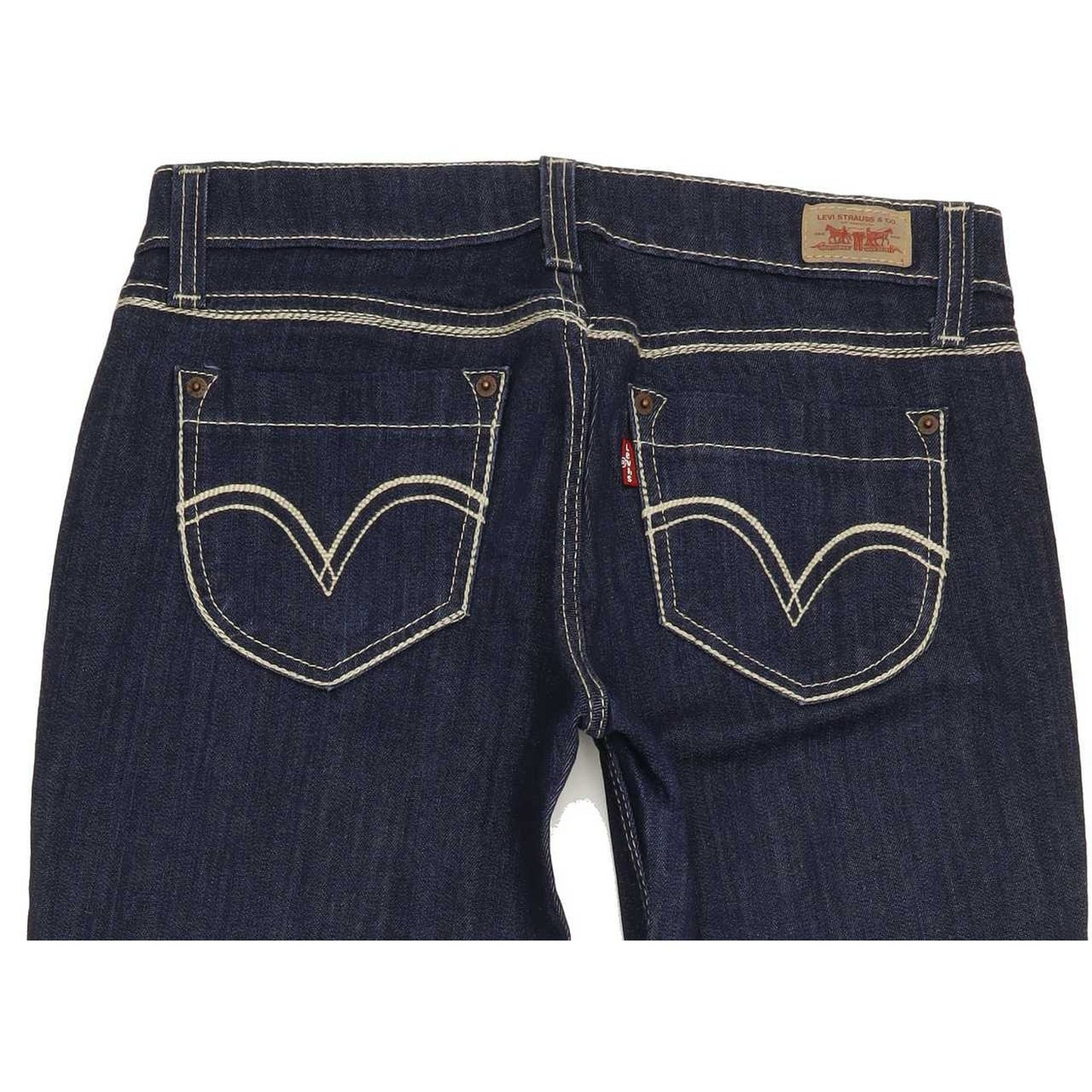 Levi's 524 Men Blue Tapered Slim Stretch Jeans W30 L31