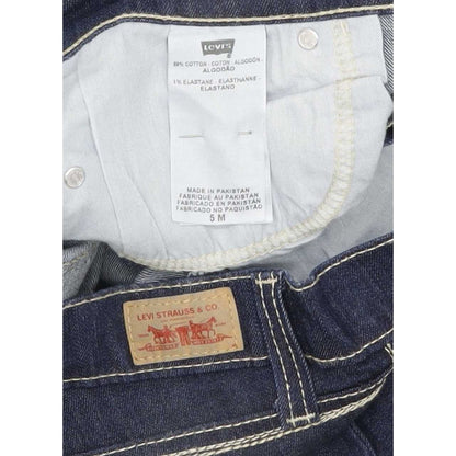 Levi's 524 Men Blue Tapered Slim Stretch Jeans W30 L31