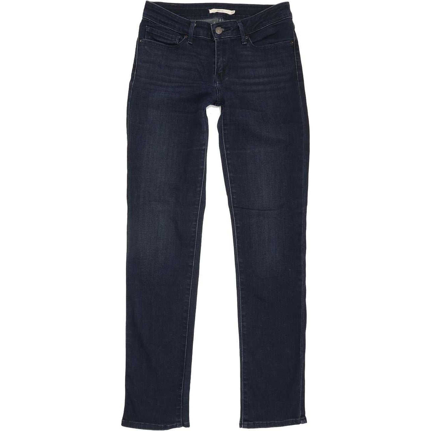 Levi's 712 Women Blue Straight Slim Stretch Jeans W27 L31