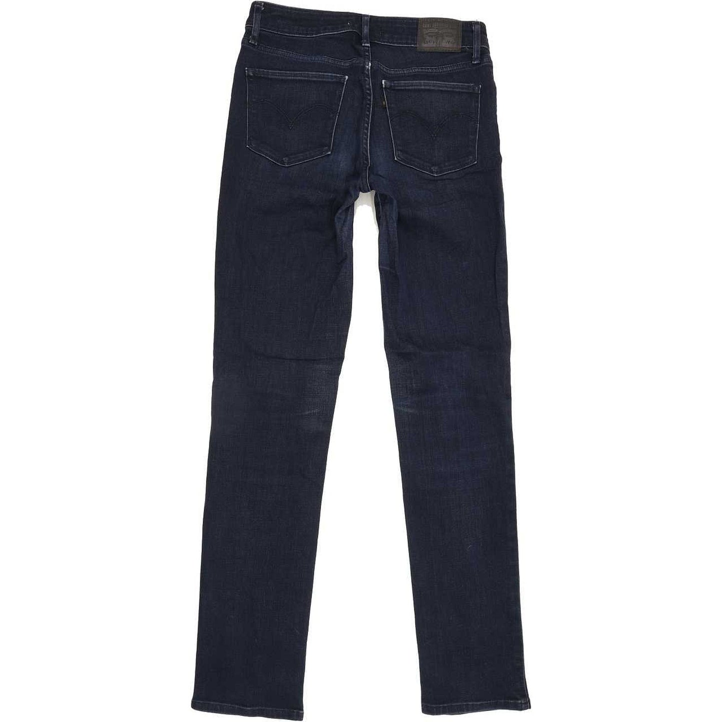 Levi's 712 Women Blue Straight Slim Stretch Jeans W27 L31