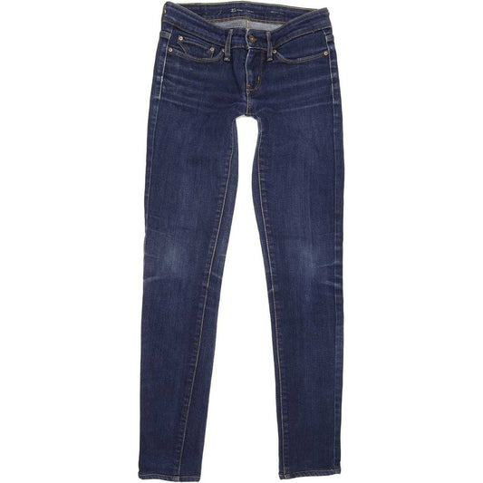 Levi's Slight Curve Women Blue Skinny Regular Stretch Jeans W25 L29