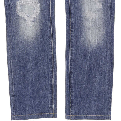 G-Star Lynn Mid Women Blue Skinny Slim Stretch Jeans W27 L27