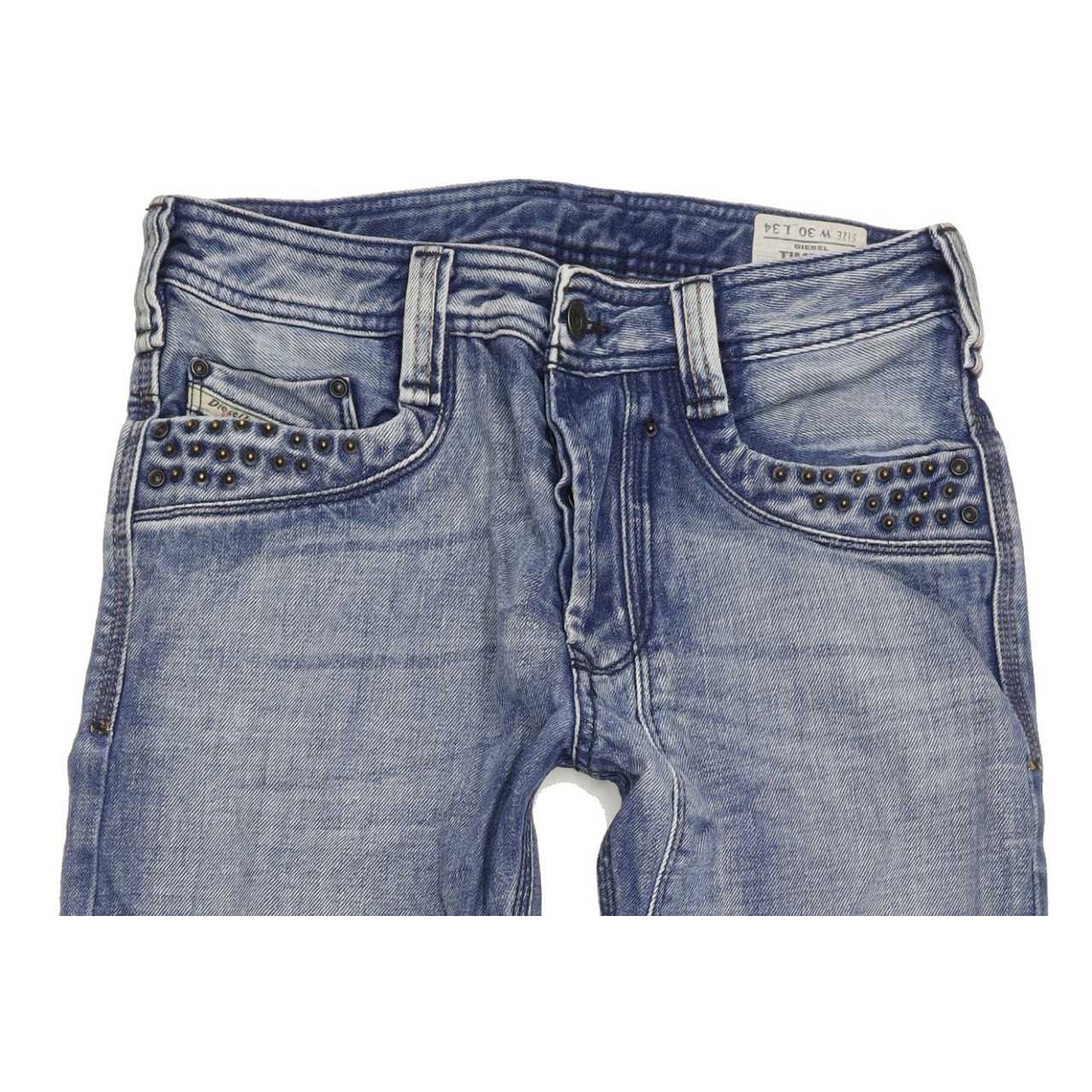 Diesel Timmen 008AT Men Blue Straight Regular Jeans W30 L27