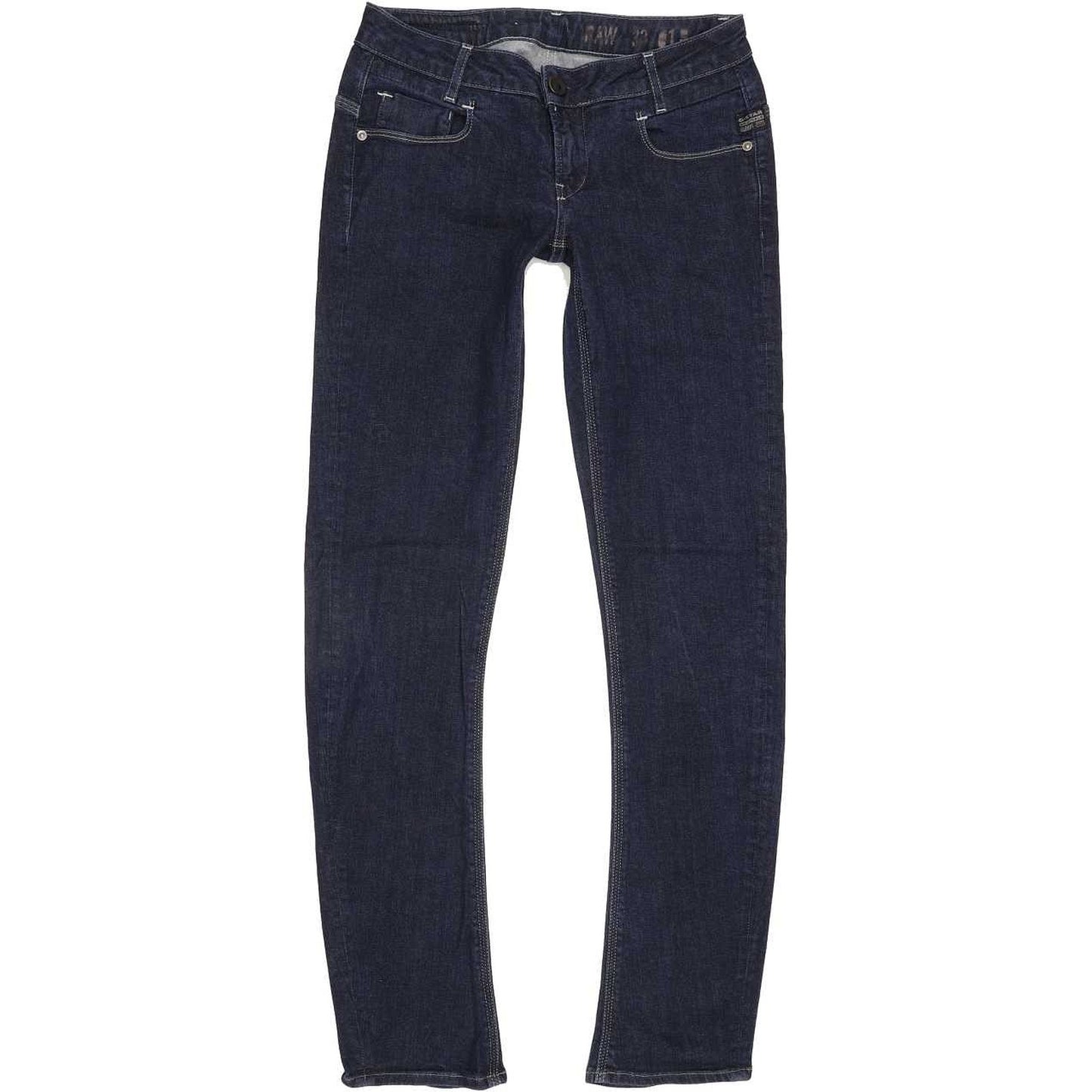 G-Star New Radar Women Blue Skinny Slim Stretch Jeans W27 L30