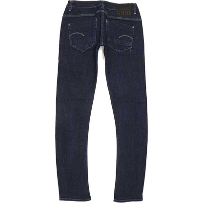 G-Star New Radar Women Blue Skinny Slim Stretch Jeans W27 L30