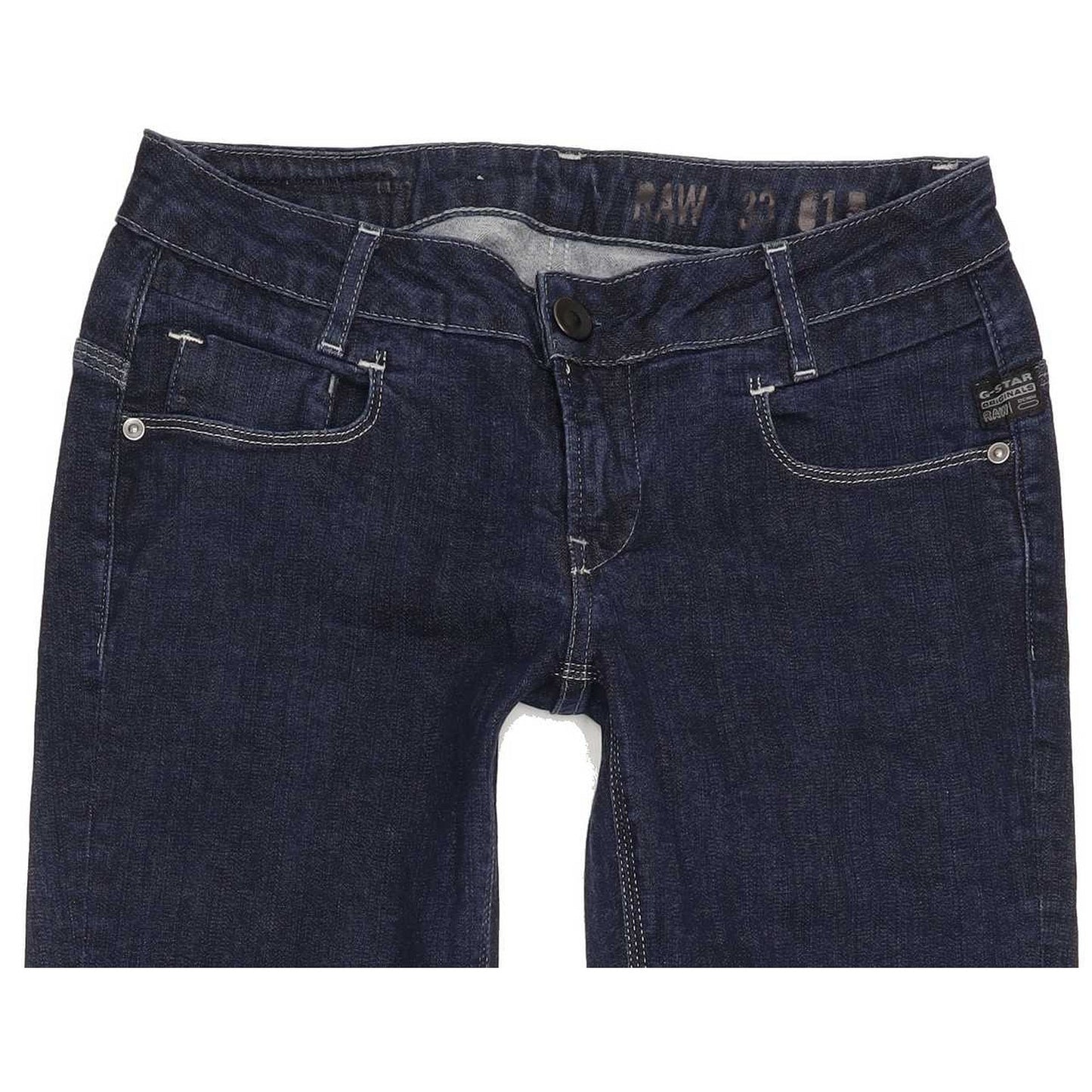G-Star New Radar Women Blue Skinny Slim Stretch Jeans W27 L30