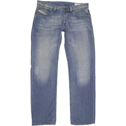 Diesel Larkee 0R60K Men Blue Straight Regular Jeans W35 L33