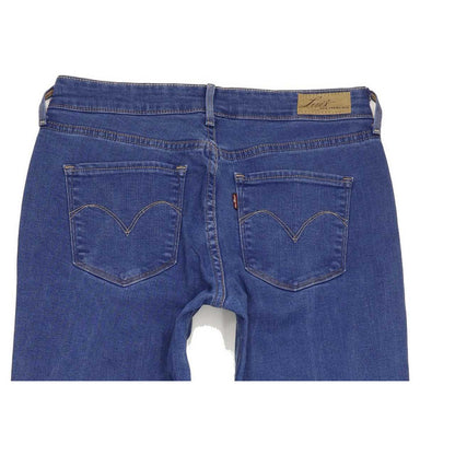 Levi's Men Blue Straight Regular Stretch Jeans W28 L32