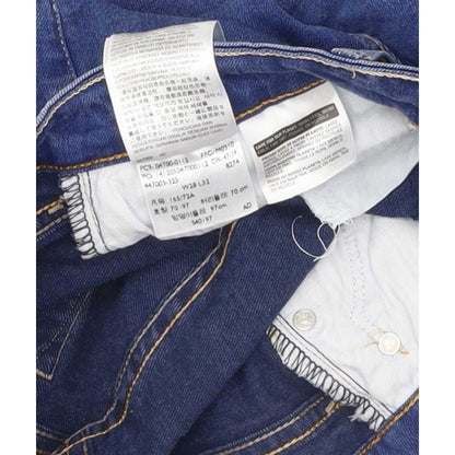 Levi's Men Blue Straight Regular Stretch Jeans W28 L32