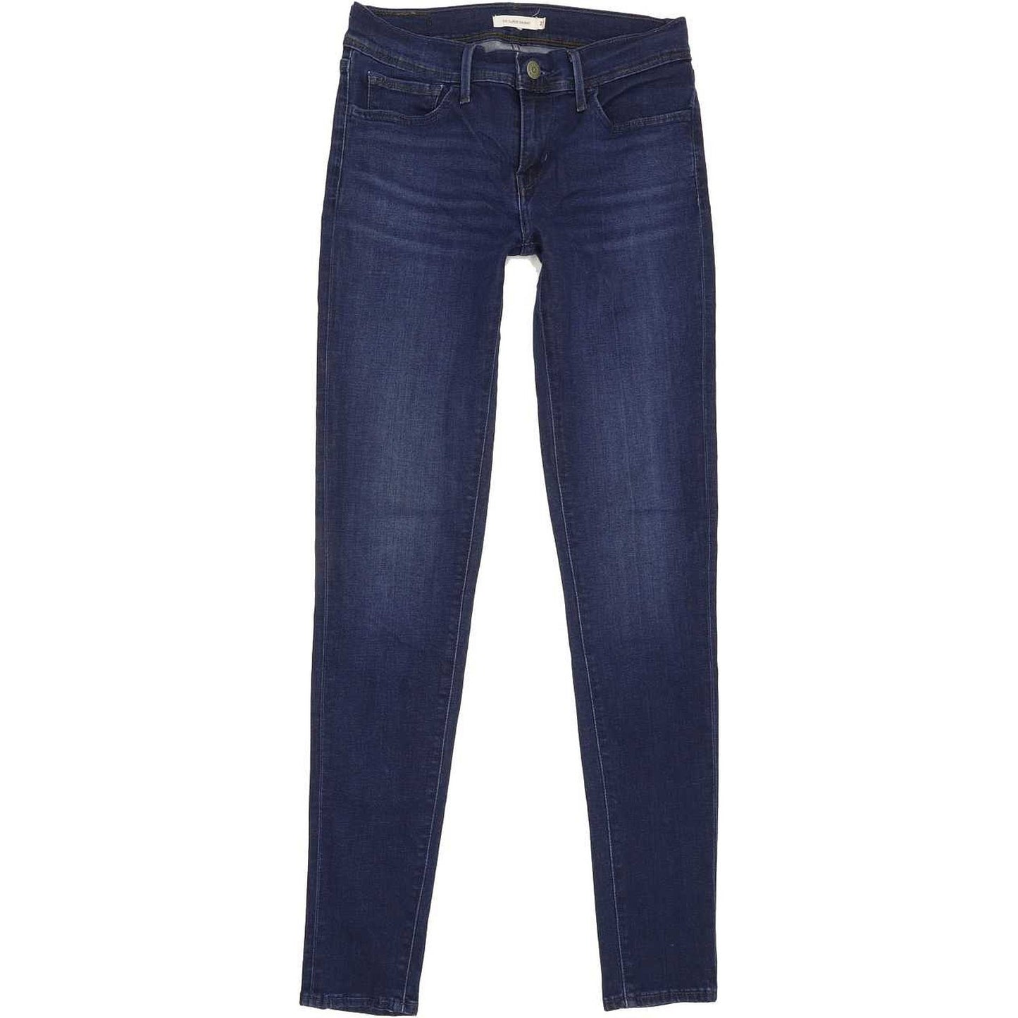 Levi's 710 Super Women Blue Skinny Regular Stretch Jeans W27 L30