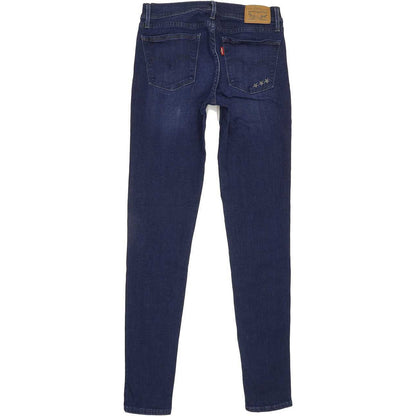 Levi's 710 Super Women Blue Skinny Regular Stretch Jeans W27 L30