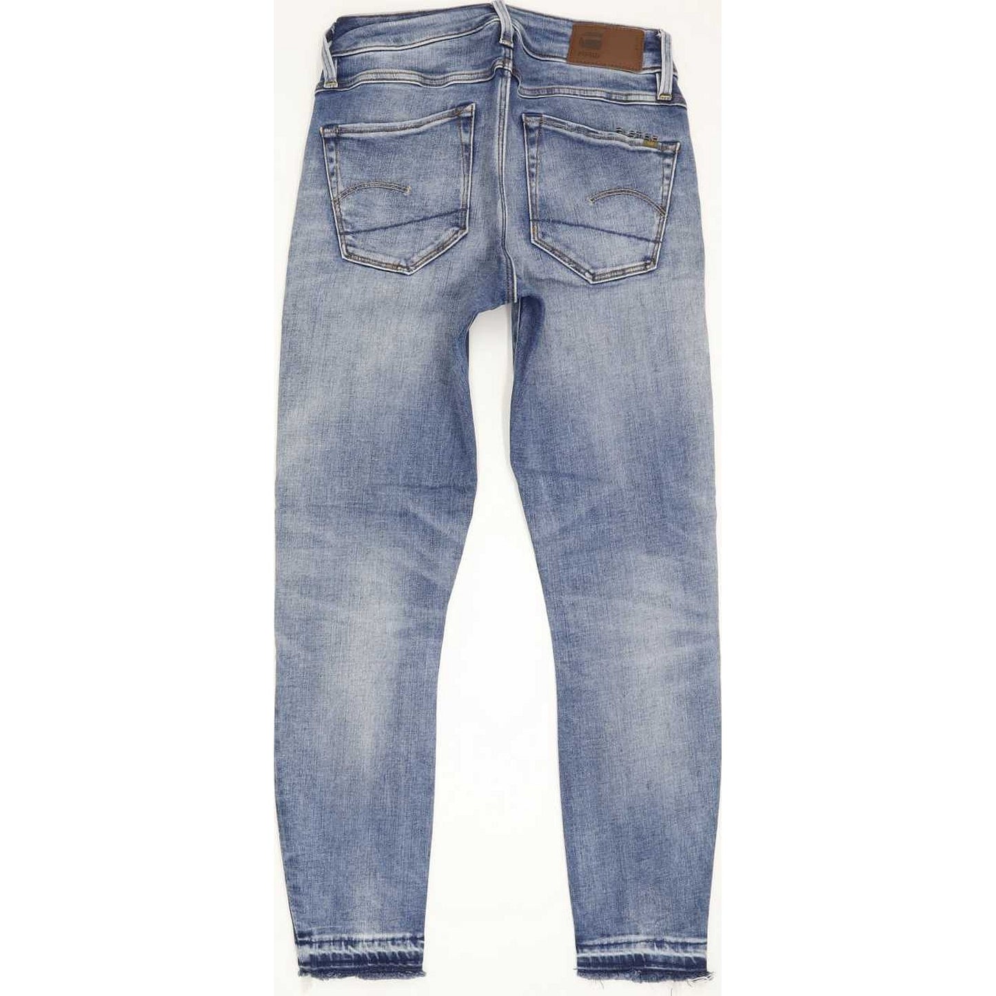 G-Star 3301 Mmid RP Ankle Women Blue Skinny Regular Stretch Jeans W25 L24