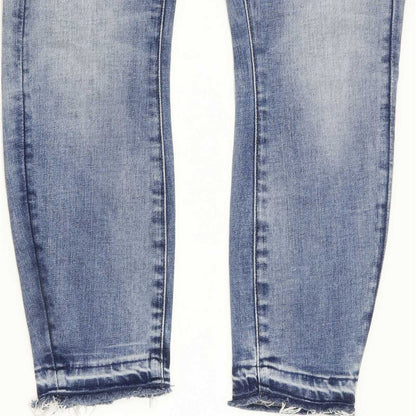 G-Star 3301 Mmid RP Ankle Women Blue Skinny Regular Stretch Jeans W25 L24