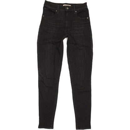 Levi's Mile High Rise Black Skinny Stretch Jeans High Waisted W27 L29