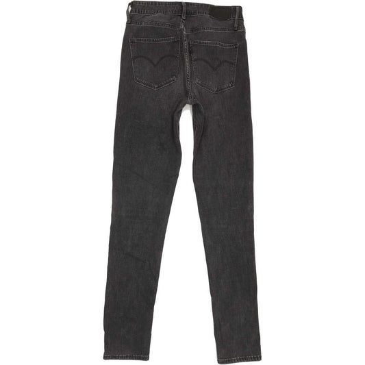 Levi's 721 High Rise Women Black Skinny Stretch Jeans W27 L30