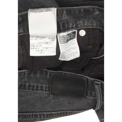 Levi's 721 High Rise Women Black Skinny Stretch Jeans W27 L30