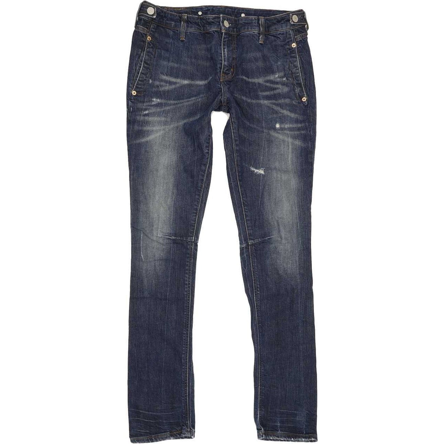 Levi's 601 Women Blue Skinny Slim Stretch Jeans W28 L33