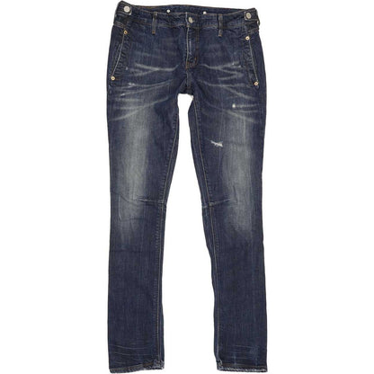 Levi's 601 Women Blue Skinny Slim Stretch Jeans W28 L33