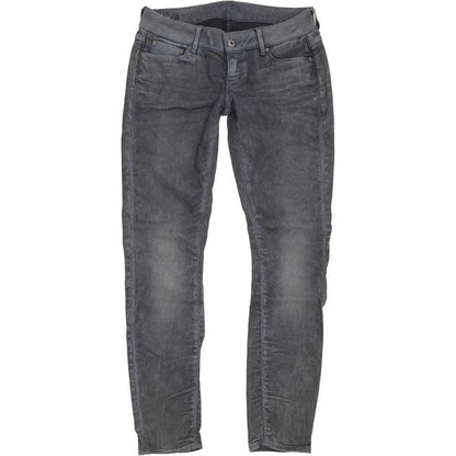 G-Star 3301 Low Women Blue Skinny Slim Stretch Jeans W29 L31