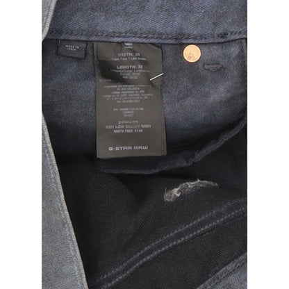 G-Star 3301 Low Women Blue Skinny Slim Stretch Jeans W29 L31